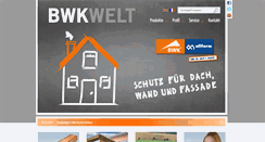 Desktop Screenshot of bwk-dachzubehoer.de